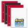 1InTheOffice Graph Paper Notebook Spiral Paper Notebook Quad Ruled 8 x 105 5 Squares Per Inch 70 SheetsPack 4 Pack