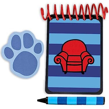 HANDCRAFTED HANDY Handy Dandy Blue Striped Notebook Handcrafted