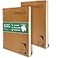 le vent 2 pack Grid Paper Large Spiral Notebook 85 x 11 with 100gsm Thick Paper Square Graph Quad Ruled Notebooks for Math Science Engineering 200 Pages of Lay Flat Ink Proof Paper A4