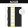 Ouzoustate Graph Paper Spiral Notebook A5 Grid Journal 562x 84 4 Pack 160 Pages 100GSM Thick Paper Hardcover Notebooks for Note Taking Engineering Graphing Work School SuppliesBlack