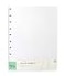 Talia Discbound Notebook Refills Blank Pages Midsize 75in x 975in