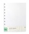 Talia Discbound Notebook Refills Blank Pages Midsize 75in x 975in