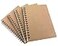 ALIMITOPIA Spiral Notebook JouralWirebound Sketch Book NotePad Diary Memo PlannerA6 Size 60 sheets Gridding Pages