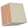 Yansanido Spiral Notebook 6 Pcs A5 White Thick Plastic Hardcover 7mm College Ruled 80 Sheets 160 Pages Journals for Study and Notes 6 White A5