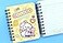 Molang MSGlobal 4 Pack Hard Cover Mini Ruled Spiral Notebook Small Notepads 35x4 4Designs About 85 Pages Per Book