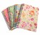 ALIMITOPIA 4 Pack A6 Spiral Notebook JournalWirebound Ruled Sketch Book Notepad Diary Memo PlannerA6 Size57X41 80 Sheets Flower A