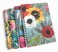 ALIMITOPIA Spiral Notebook JournalWirebound Ruled Sketch Book NotePad Diary Memo PlannerA5 Size83X57 80 sheets 4pcs with Painting Flower Patterns