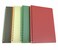 ALIMITOPIA Spiral Notebook JournalPlastic Hardcover Wirebound Ruled Sketch Book Notepad Diary Memo PlannerA5 Size83X57 80 Sheets 4pcs Wine RedBrownDark Greenivory