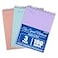 Mintra Office TOP BOUND Durable Spiral Notebooks Lavender Salmon Sage Green College Ruled 3pk