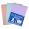 Mintra Office TOP BOUND Durable Spiral Notebooks Lavender Salmon Sage Green College Ruled 3pk