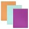PAPERAGE Top Bound Spiral Notebook 3 Pack Lined Notepad RaspberryMarigoldMint 70 Sheets 140 Pages Per Notebook WideLegal Ruled 85 inches x 11 inches