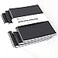 Emnotes Unruled Notebook Unlined Blank Paper 85 x 11 Inches 80 Sheets Black Softcover Pack of 3
