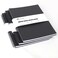 Emnotes Unruled Notebook Unlined Blank Paper 85 x 11 Inches 80 Sheets Black Softcover Pack of 3
