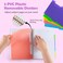 Kutoda 5 Subject Notebook for Work with Removable Dividers Tabs Large 85 x 11 Spiral Lined Notebooks for School Note Taking Organizer A4 240 Pages College Ruled Journal for Women Writing Pink