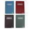 Aacehlh Spiral Notebook Set of 4 A5 College Ruled Lined JournalNotebook57 x 8380 Sheets Per NotebookWriting Journals for Work Office School Supplies BlueBrownGreenWine red