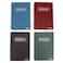 Aacehlh Spiral Notebook Set of 4 A5 College Ruled Lined JournalNotebook57 x 8380 Sheets Per NotebookWriting Journals for Work Office School Supplies BlueBrownGreenWine red