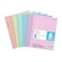 Blue Summit Pastel School Notebooks 1 Subject Notebooks for School Wide Ruled 6 Pack