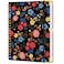 UEBZFOCS Cute Spiral Notebook Journal for Women 200 Pages Lined Notebooks 85 x 11 A4 Large Hardcover Spiral Journals with 100 GSM Thick Paper College Ruled Notebook for Writing Work School Rose Floral