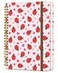 DHGPTS Spiral Journal Notebook A5 Cute Notebooks for Women Men College Ruled Hardcover Notebook for Work Note Taking 60 Pages DoubleWire Journals for Writing Cute Ladybirds