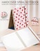 DHGPTS Spiral Journal Notebook A5 Cute Notebooks for Women Men College Ruled Hardcover Notebook for Work Note Taking 60 Pages DoubleWire Journals for Writing Cute Ladybirds