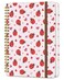 DHGPTS Spiral Journal Notebook A5 Cute Notebooks for Women Men College Ruled Hardcover Notebook for Work Note Taking 60 Pages DoubleWire Journals for Writing Cute Ladybirds