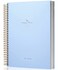FLYING EAGLE Blank Paper Spiral notebook Journal 85 x 11 Blank Large Spiral Notebook 210 Pages Hardcover Spiral Notebook Sketchbook Sketch Book for drawing for Men WomenBlue