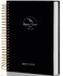 FLYING EAGLE FLYING EGALE Meeting Notebook85x11 Professional Notebooks for Work 240 Pages A4 Size Project Planner Spiral Meeting Agenda Organizer for Women Men Large journal for Note Taking Black