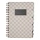 Fringe Studio Large Tab NotebookNeutral Checks Flexible Paperback Cover 5 SubjectDieCut Dividers 725 X 10 180 Lined Pages Multicolor 343PA002FSC