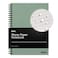 GAK. GAK Stone Paper Waterproof Spiral Notebook 720x1011 50 sheets Durable Notebook EcoFriendly Mineral Stone Paper Notebook Waterproof Notepad Ruled Green