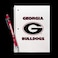 Greeting Pen Georgia Bulldogs Gift Set Spiral Notebook and Comfort Feel Metal Pen 2304