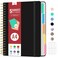 Taja Hardcover Spiral Journal Notebooks for Work With Removable Dividers Tabs 85x11 5 Subject Notebook for Note Taking Organizer A4 College Ruled Lined Journal for Women Writing Black 280 Pages
