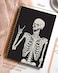 iampanda Spiral Journal NotebookStrong TwinWire Binding with Premium Paper for Girl WomenCool Funny 60 Sheets A5 College Ruled NotebookJournalPerfect for School Office Home GiftsSkull Human