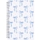 INCOK Blue Bow Notebook Coquettte School Supplies Bow Journal Cute Note Book Preppy Back to School Stuff Study Supplies Stationery for Students Girly Teen 55x83 Inches