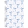 INCOK Blue Bow Notebook Coquettte School Supplies Bow Journal Cute Note Book Preppy Back to School Stuff Study Supplies Stationery for Students Girly Teen 55x83 Inches