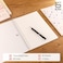 KOKUYO Kokuyo Spiral Notebook Journal 4 Pack Campus B5 Soft Ring Notebooks with Dotted A 7mm Rule 40 Sheets Aesthetic 1 Subject Notebook in Blue Pink Yellow Green College Office Note Taking
