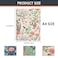 LABUK 3 Pack Spiral Notebook Journal for Women College Ruled Notebook 120 Pages A4 Aesthetic Journaling Notebooks for Work School Office Home 85 x 11 Inches Notebooks for Valentine Gifts