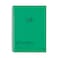 LIHIT LAB Refillable Notebook Journal Lined Paper 99 x 73 inches Green N16087