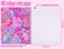 Lilly Pulitzer Large Pink Hardcover Spiral Notebook 11 x 95 with 160 College Ruled Pages Shell Me Something Good
