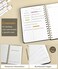 PAPEJOON Lined Spiral Journal Notebook A5 Hardcover Spiral Journals for Women Men 150 Numbered Pages Spiral Bound Notebook 100 GSM College Ruled Notebooks for Writing Note Taking Working 575 x 838 Bla