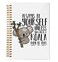 NEGIGA Always Be Yourself Unless You Can Be a Koala Lined Spiral Journal Notebook 8355 Inches Hardcover College Ruled Notebook Journal for Work Note Taking JournalingGifts for Koala Lovers