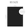 Ouzoustate Lined Spiral Notebook B5 Black Journal 748 X 10184 Pack 7mm College Ruled Hardcover Notebooks 160 Pages 100GSM Thick Paper for Note Taking School Office Supplies