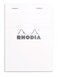 Rhodia Notepad No13 A6 Squared White