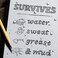 Rite in the Rain Weatherproof Side Spiral Notebook 4625 x 7 Orange Cover Universal Pattern No OR73