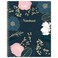 WowYoga Ruled NotebookJournal Lined Journal 85 x 105 Spiral Notebook with 110 Pages 55 Sheets Thick Paper Back Pocket Perfect for Office School