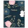 WowYoga Ruled NotebookJournal Lined Journal 85 x 105 Spiral Notebook with 110 Pages 55 Sheets Thick Paper Back Pocket Perfect for Office School