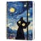 Yoiilifee Spiral Notebook A5 Spiral Notebooks 83 58 160 Pages Aesthetic Journaling Notebooks for Women College Lined Notebook with Elastic Closure Back Pocket for School Office Cat Sky