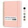 Taja Dotted Spiral Journal Notebook for Women Men 140 Pages Dotted Notebook for Journaling Note Taking Journals for Writing A557 x 79 Pink