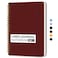 Taja Lined Spiral Journal Notebook for Women Men 140 Pages College Ruled Hardcover Notebook for Work Note Taking Journals for Writing A557 x 79 Burgundy