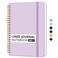 Taja Lined Spiral Journal Notebook for Women Men 140 Pages College Ruled Hardcover Notebook for Work Note Taking Journals for Writing A557 x 79 Purple