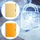 Tenare 3 Pcs Mini Password Book with Alphabetical Tabs Metal Password Keeper Book 70 Pages Spiral Bound Notebook with Pen for Telephone Numbers Record Contacts Home or Office